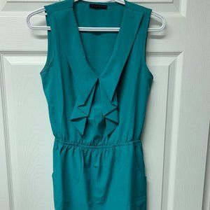 Turquoise Dress with Pockets